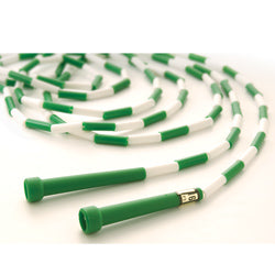 16' Segmented Skip Rope Green/White