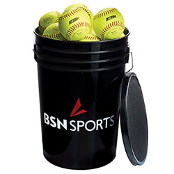 BSN SPORTS Bucket w/2 dz Practice 11