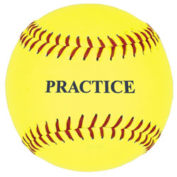 12'' Practice Softball