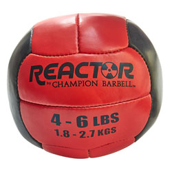 Reactor Medicine Ball (4-6 lb - Red)