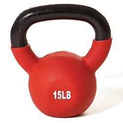 Champion Barbell® Vinyl Coated Kettlebell (15lb)