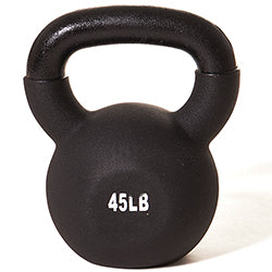 Champion Barbell® Vinyl Coated Kettlebell (45lb)