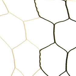Hexagonal Soccer Net - 8'H x 24'W x 3'D x 8.5'B